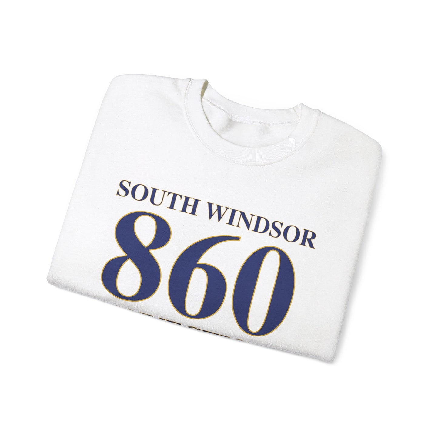 South Windsor 860 Connecticut Unisex Heavy Blend™ Crewneck Sweatshirt