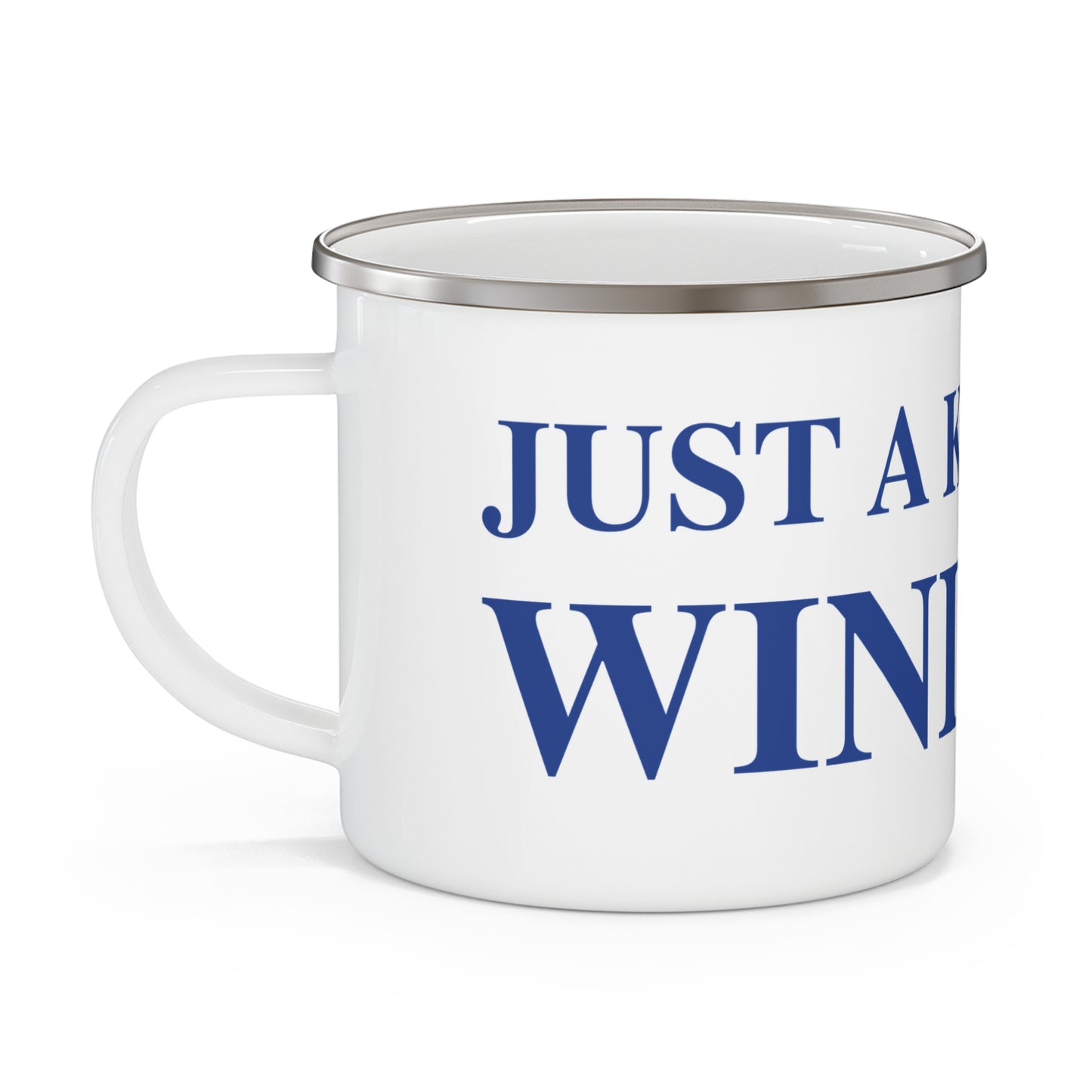 Just a kid from Windham Enamel Camping Mug