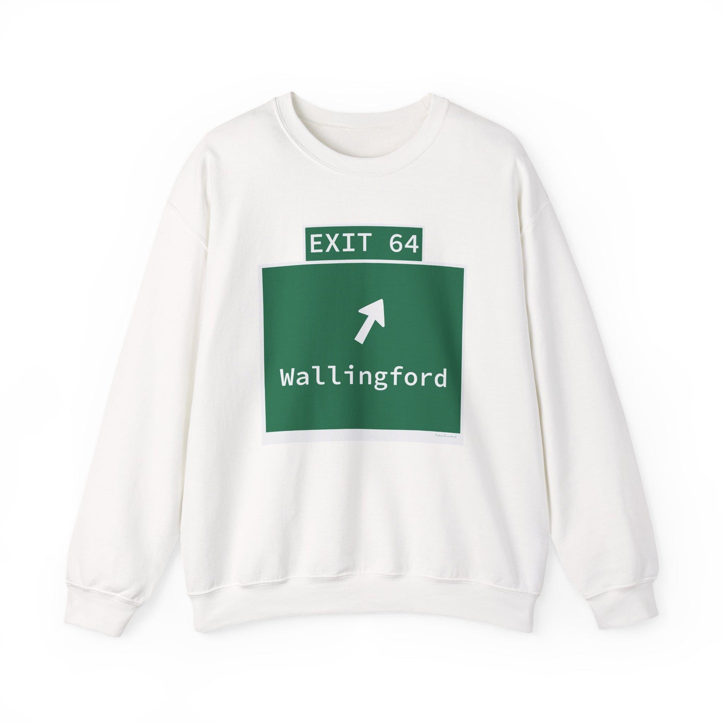 Vintage WCP Exit 64 Sign Unisex Heavy Blend™ Crewneck Sweatshirt