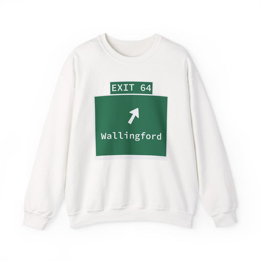 Vintage WCP Exit 64 Sign Unisex Heavy Blend™ Crewneck Sweatshirt