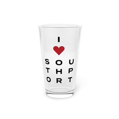 Southport Vision Pint Glass, 16oz