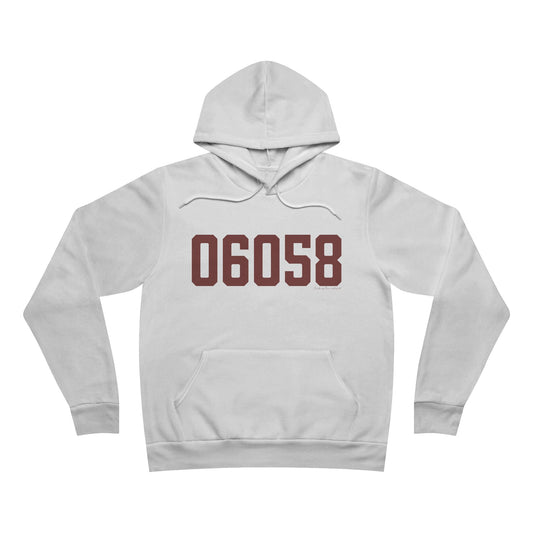 06058 Norfolk Connecticut Zip Code Unisex Sponge Fleece Pullover Hoodie