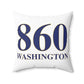 860 Washington Polyester Square Pillow
