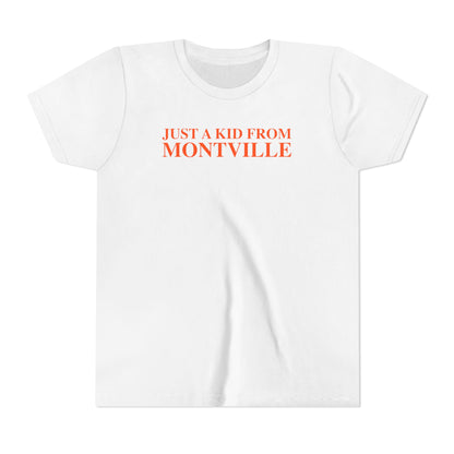 Just a kid from Montville Youth Short Sleeve T-Shirt