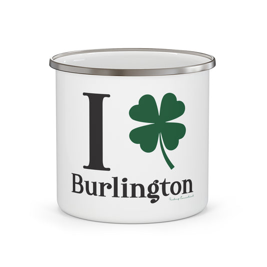 I Clover Burlington Enamel Camping Mug