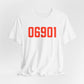 06901 Stamford Connecticut Zip Code Unisex Jersey Short Sleeve T-Shirt