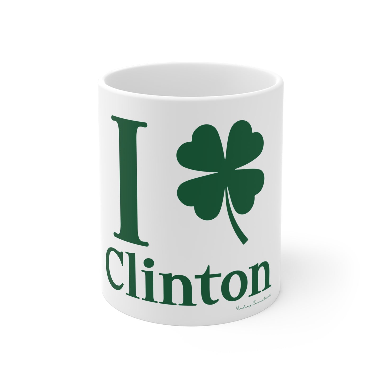 I Clover Clinton Mug 11oz