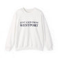 Just a kid from Westport Unisex Heavy Blend™ Crewneck Sweatshirt
