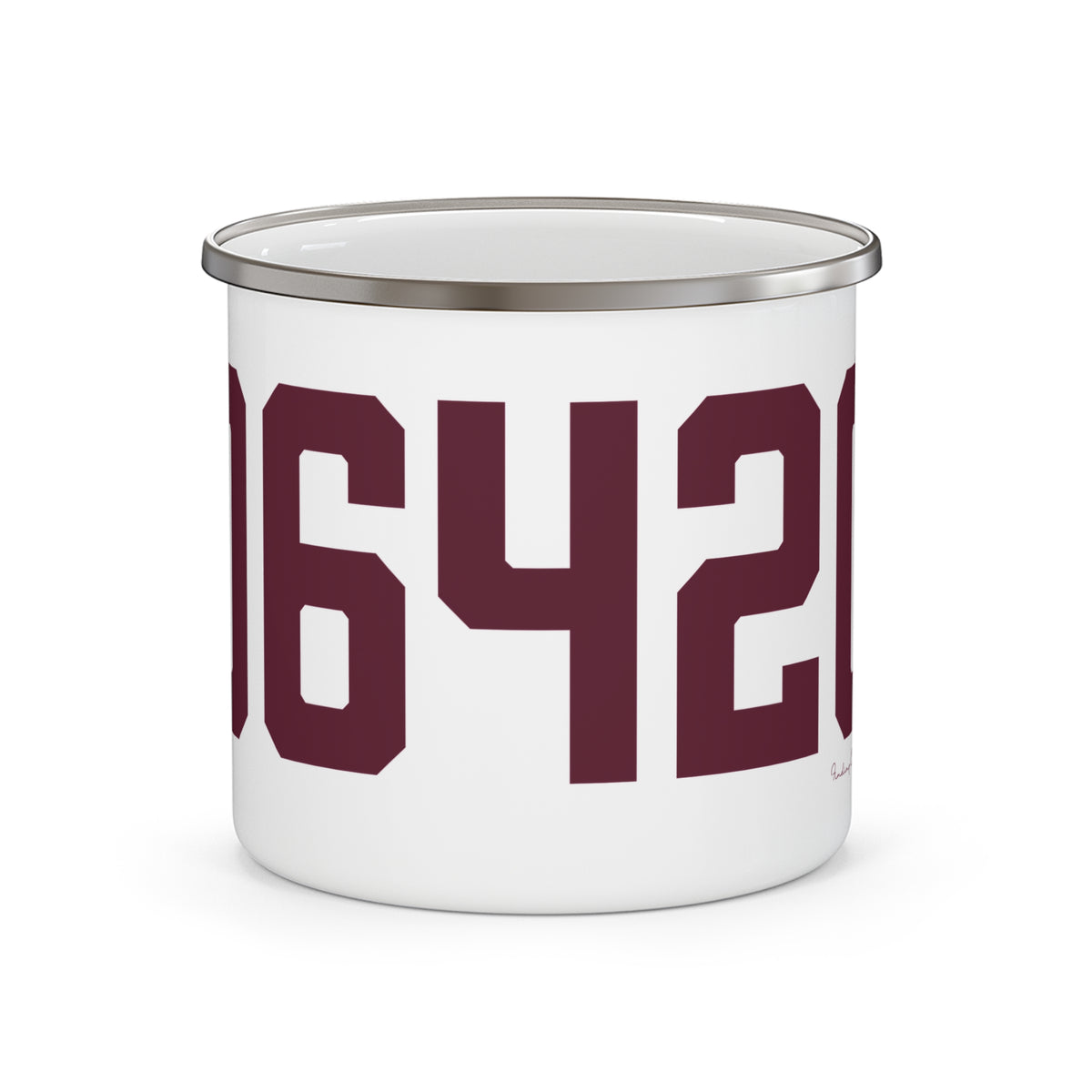 06420 Salem Connecticut Zip Code Enamel Camping Mug
