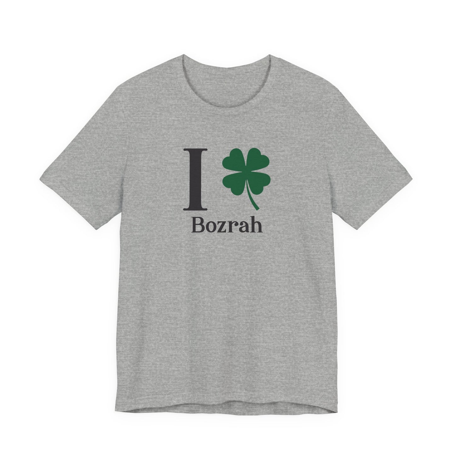 I Clover Bozrah Unisex Jersey Short Sleeve T-Shirt