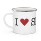 I Heart Shelton. Enamel Camping Mug