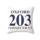 Oxford 203 Connecticut Polyester Square Pillow