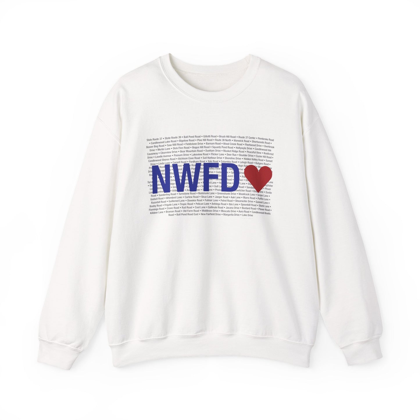 New Fairfield Love Unisex Heavy Blend™ Crewneck Sweatshirt