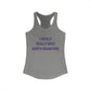 I Really Really Miss North Branford Women's Ideal Racerback Tank Top