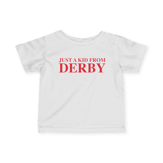 Just a kid from Derby Infant Fine Jersey T-Shirt