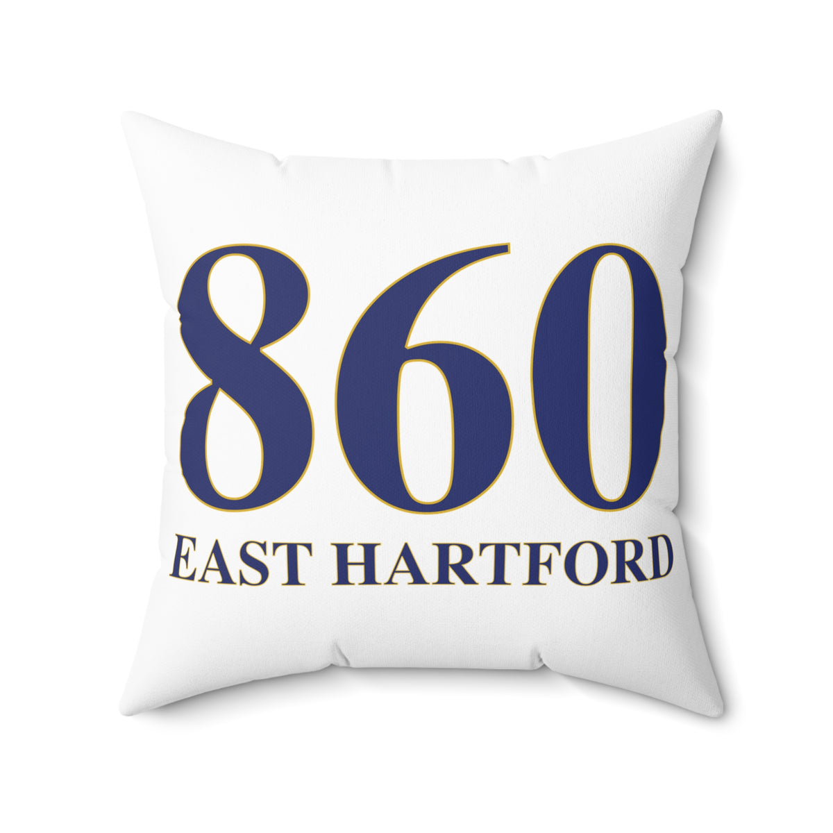 860 East Hartford  Polyester Square Pillow