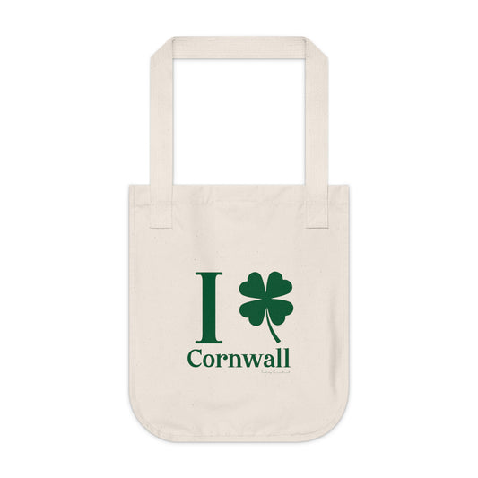 I Clover Cornwall Organic Canvas Tote Bag
