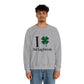 I Clover Old Saybrook Unisex Heavy Blend™ Crewneck Sweatshirt (black)