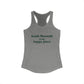 South Norwalk is My Happy Place Women's Ideal Racerback Tank Top