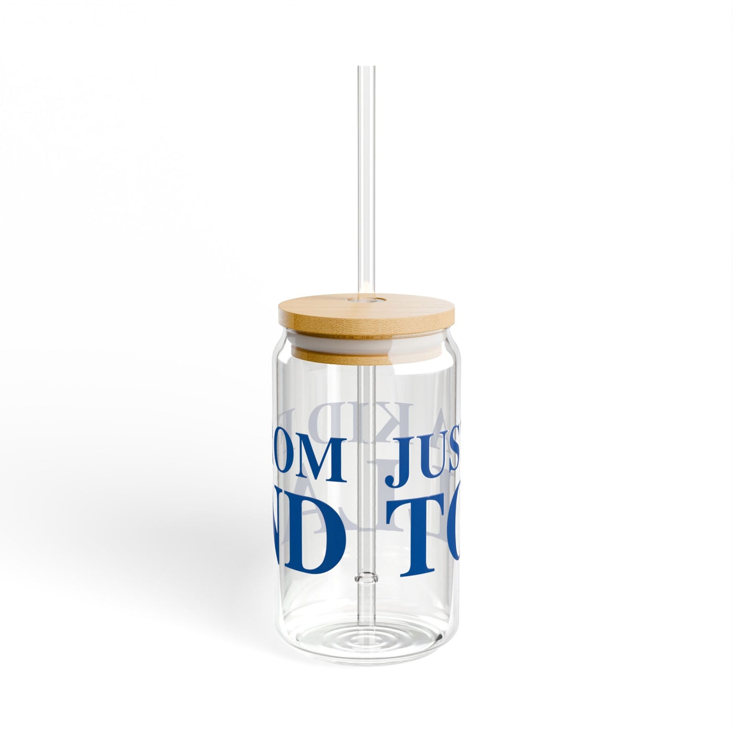 Just a kid from Tolland Sipper Glass, 16oz