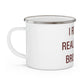 I Really Really Miss Brooklyn Enamel Camping Mug