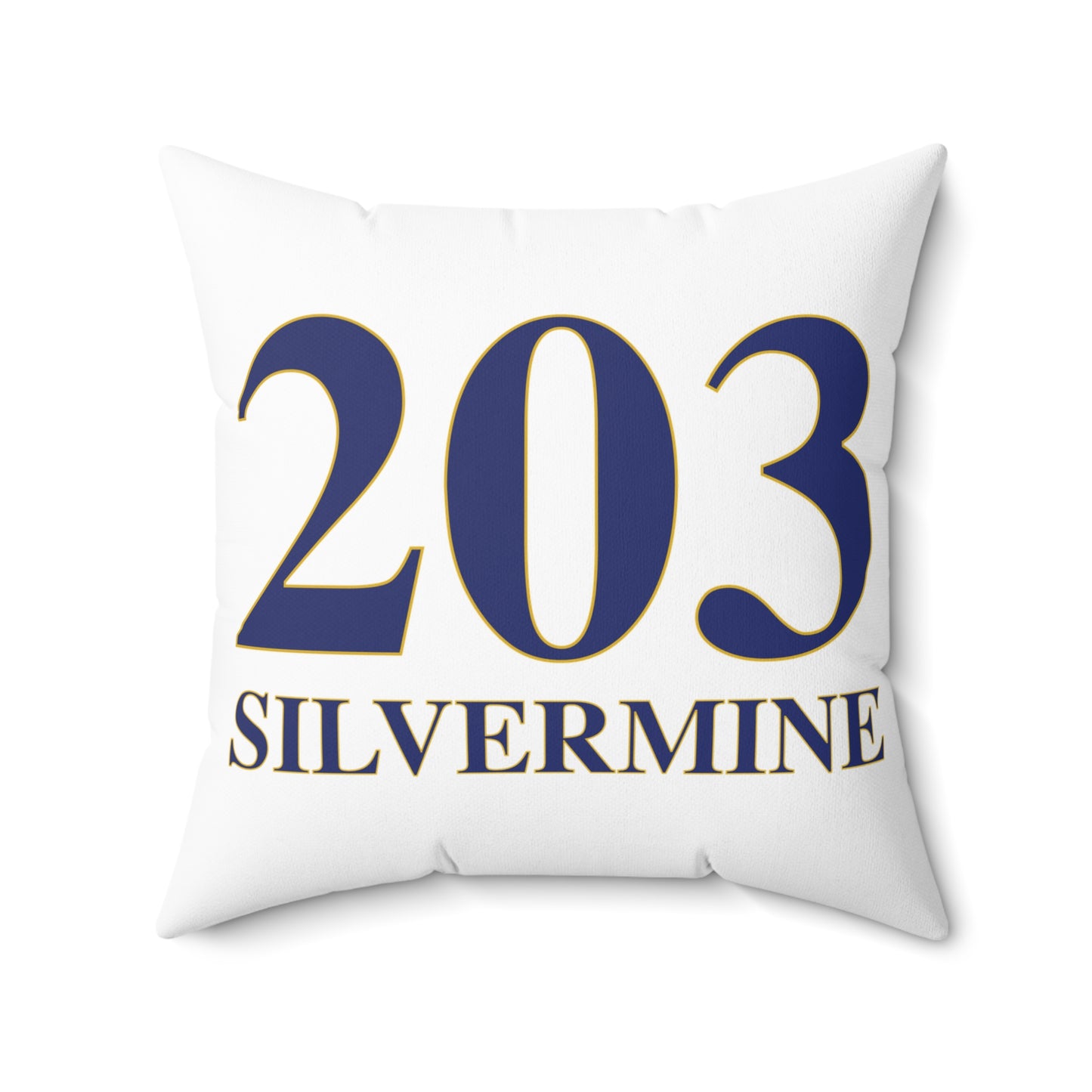 203 Silvermine Spun Polyester Square Pillow
