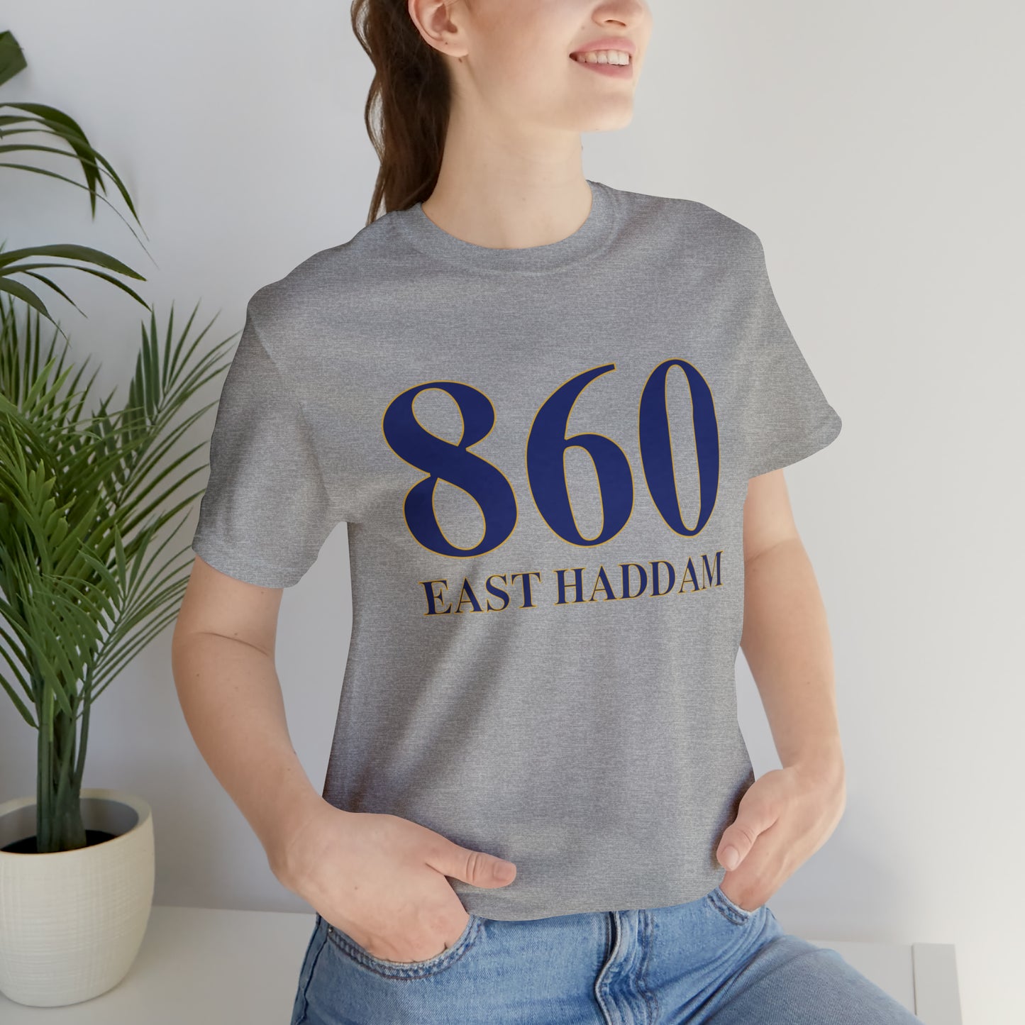 860 East Haddam Unisex Jersey Short Sleeve Tee