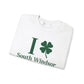 I Clover South Windsor Unisex Heavy Blend™ Crewneck Sweatshirt