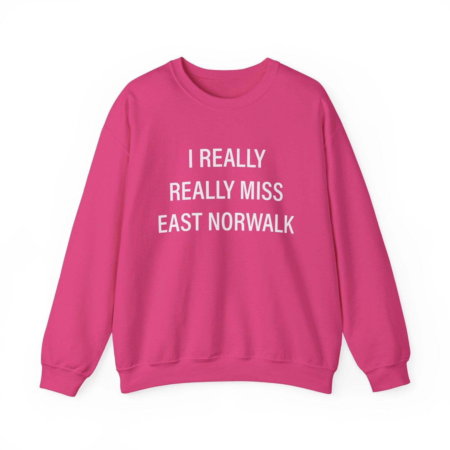 I Really Really Miss East Norwalk Unisex Heavy Blend™ Crewneck Sweatshirt