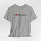 I Heart Weston. Unisex Jersey Short Sleeve T-Shirt