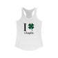 I Clover Chaplin Women's Ideal Racerback Tank Top