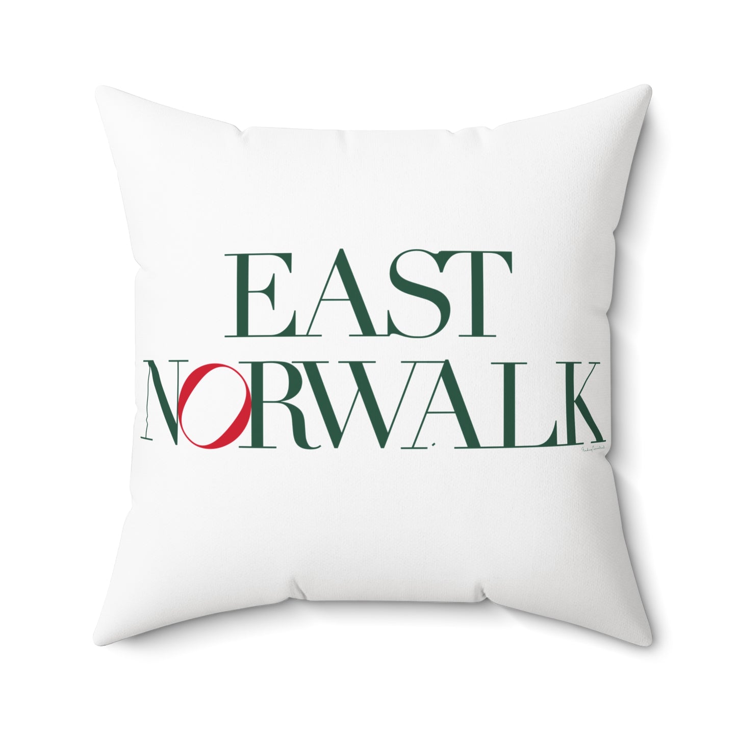 41 Tilt East Norwalk Spun Polyester Square Pillow