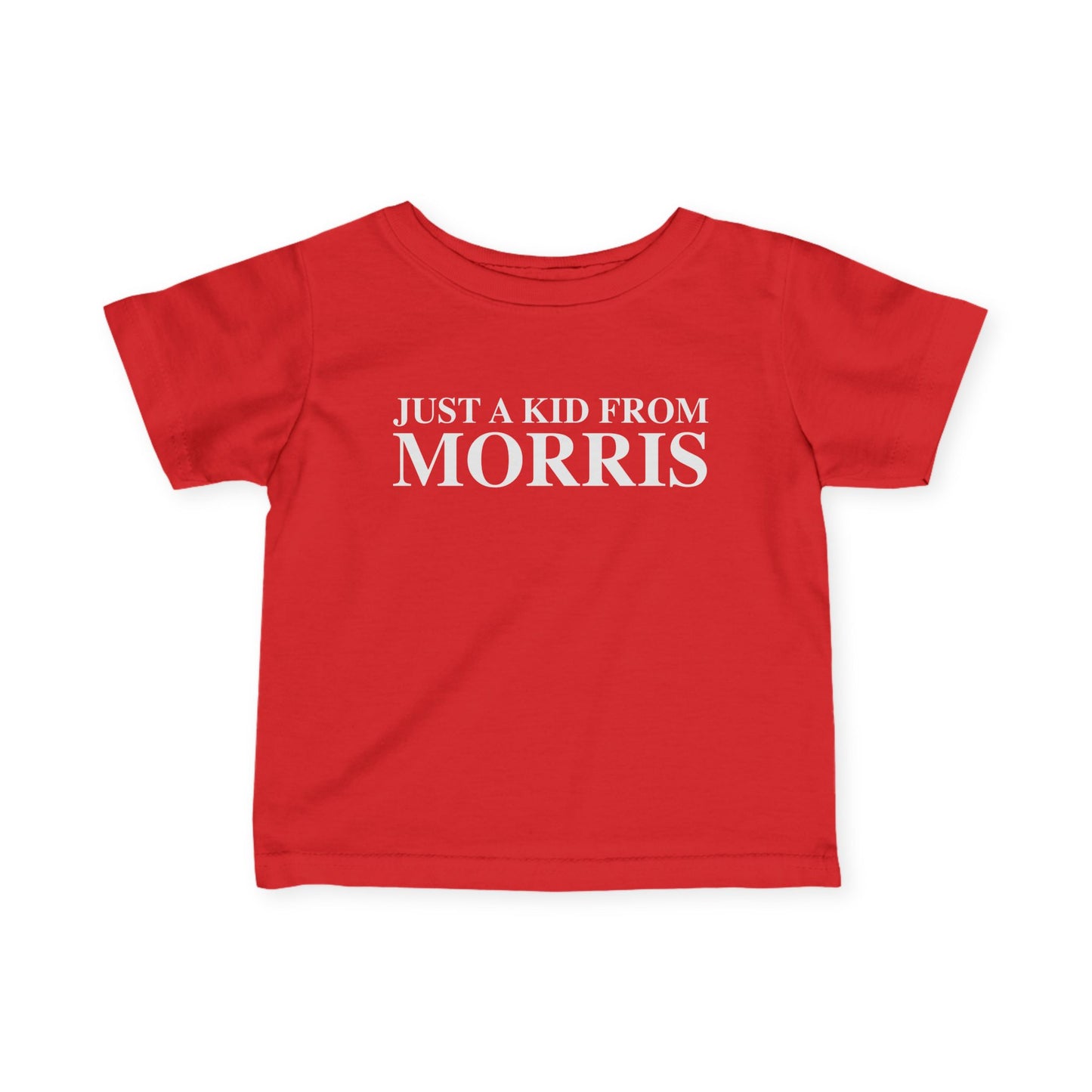 Just a kid from Morris Infant Fine Jersey T-Shirt