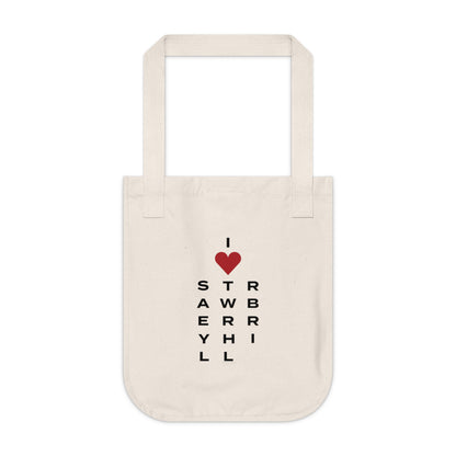Strawberry Hill Vision Organic Canvas Tote Bag