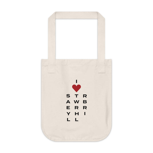 Strawberry Hill Vision Organic Canvas Tote Bag