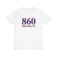 860 Brooklyn Red White & Blue Unisex Jersey Short Sleeve T-Shirt