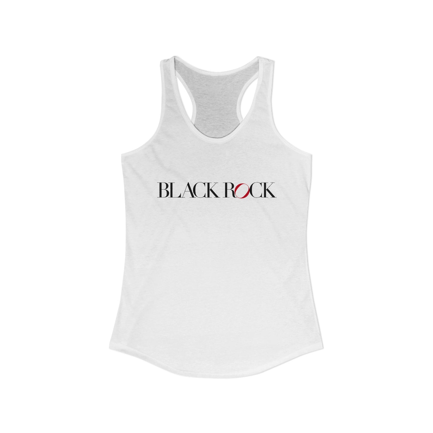 41 Tilt Black Rock Women's Ideal Racerback Tank Top