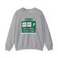 Vintage WCP Exit 59 Sign Unisex Heavy Blend™ Crewneck Sweatshirt