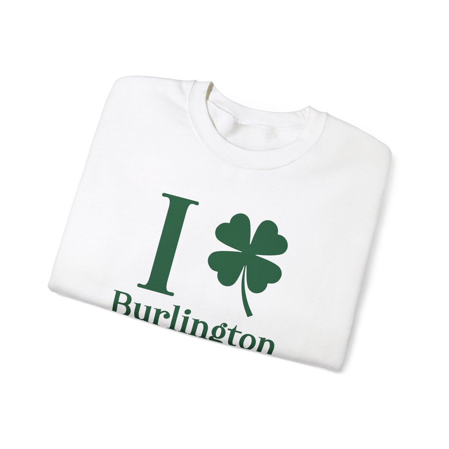 I Clover Burlington Unisex Heavy Blend™ Crewneck Sweatshirt