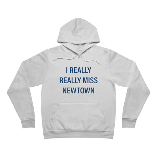 I Really Really Miss Newtown Unisex Sponge Fleece Pullover Hoodie