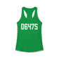 06475 Old Saybrook CT Zip Code Women's Ideal Racerback Tank Top