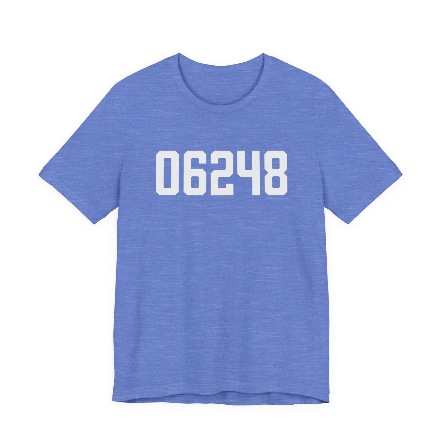 06248 Hebron CT Zip Code Unisex Jersey Short Sleeve T-Shirt
