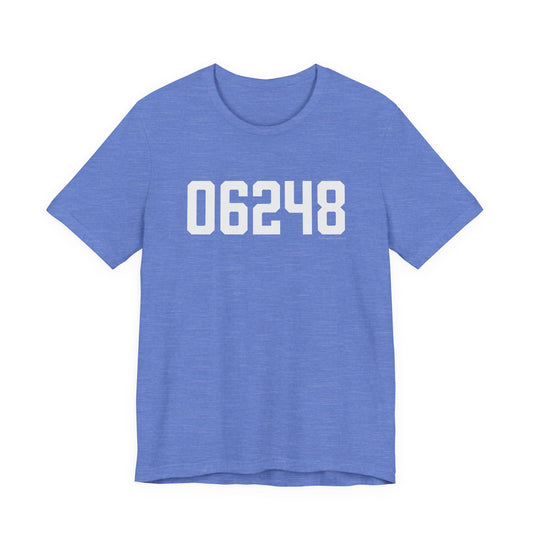 06248 Hebron CT Zip Code Unisex Jersey Short Sleeve T-Shirt