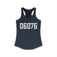 06076 Union CT Zip Code Women's Ideal Racerback Tank Top