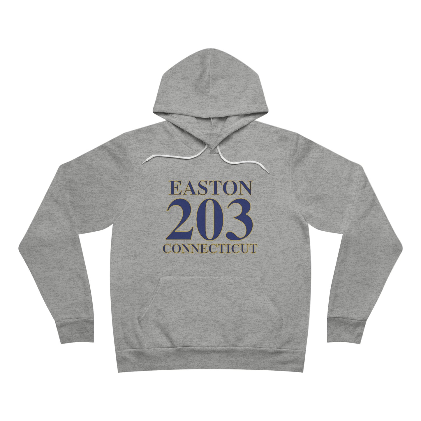 Easton 203 Connecticut Unisex Sponge Fleece Pullover Hoodie