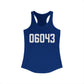 06043 Bolton CT Zip Code Women's Ideal Racerback Tank Top