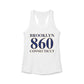 Brooklyn 860 Connecticut Women's Ideal Racerback Tank Top