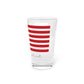 Avon Connecticut Flag Pint Glass, 16oz