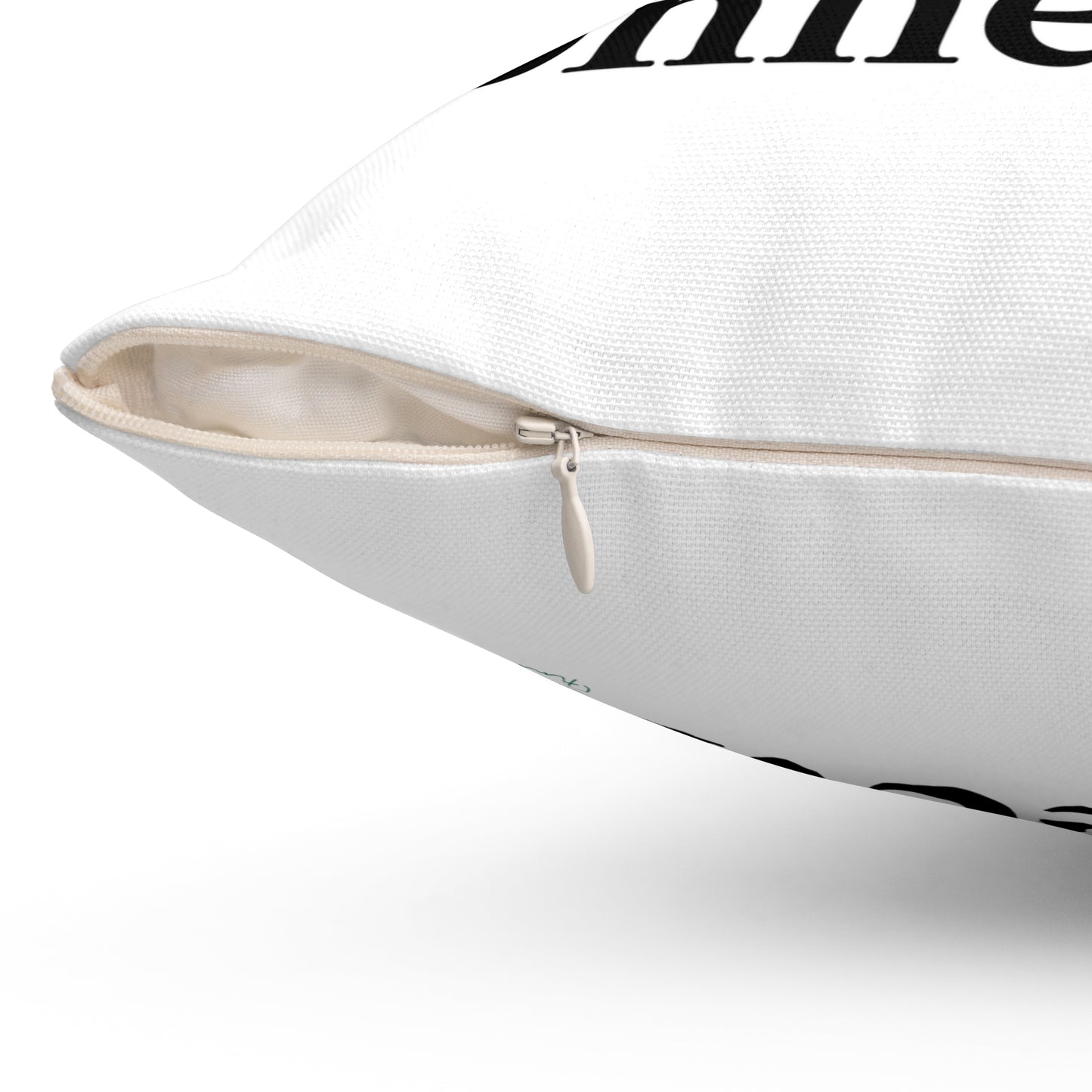 I Clover Connecticut Spun Polyester Square Pillow