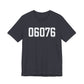 06076 Union CT Zip Code Unisex Jersey Short Sleeve T-Shirt